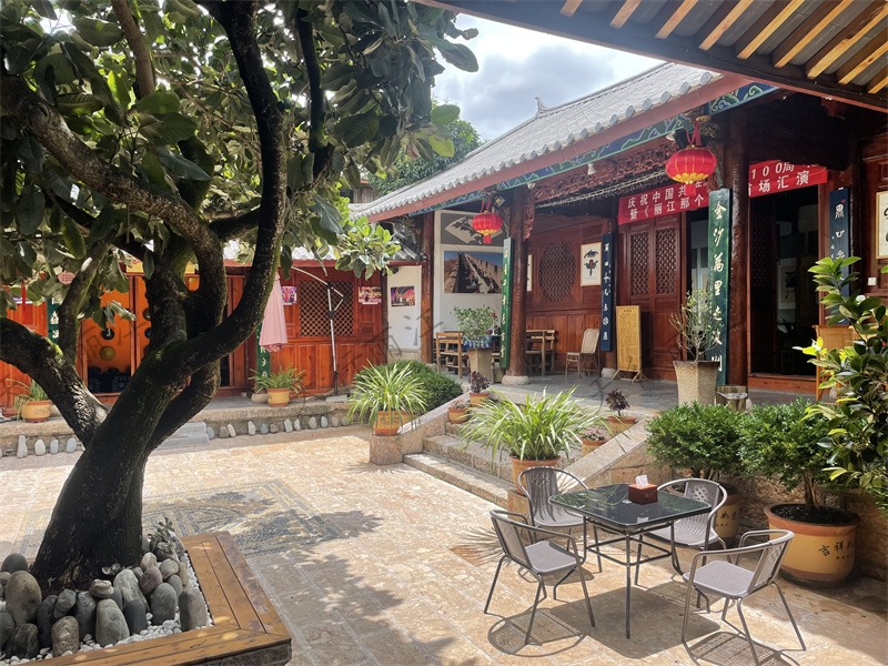 麗江古城接風樓